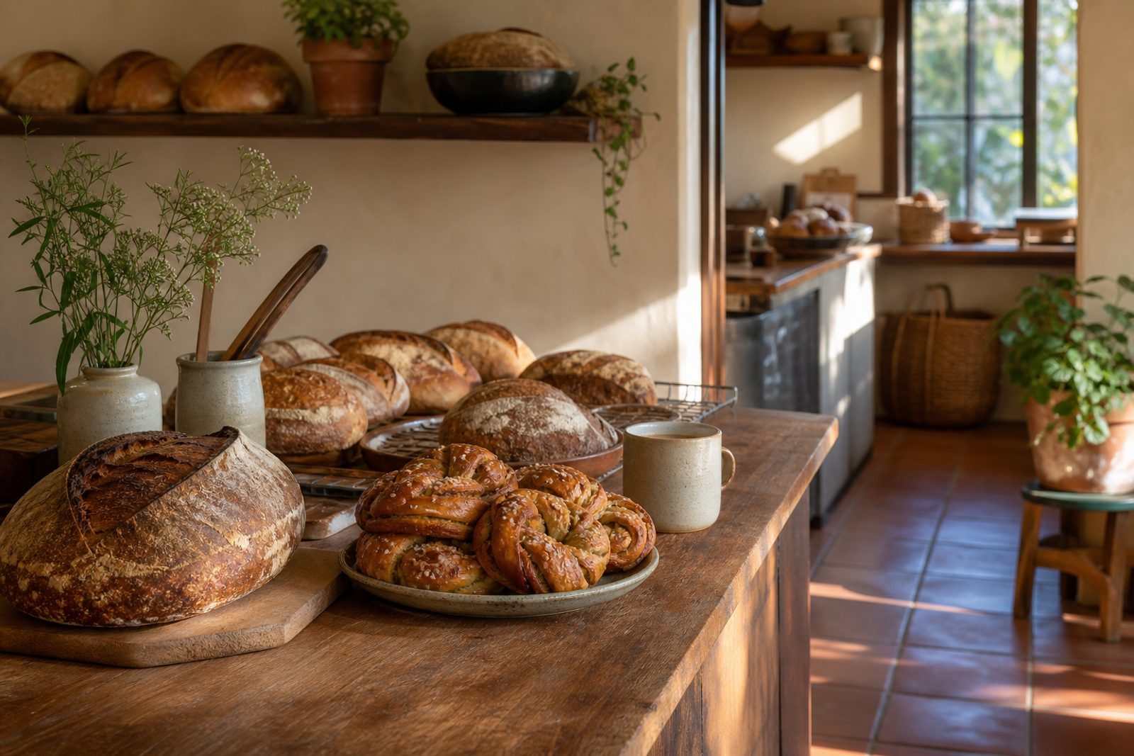 Sourdough every morning.